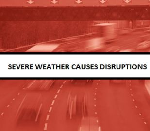 SEVERE WEATHER CONDITIONS IMPACTING ALL SERVICES