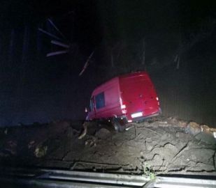 Mudslide at Gotthard Tunnel